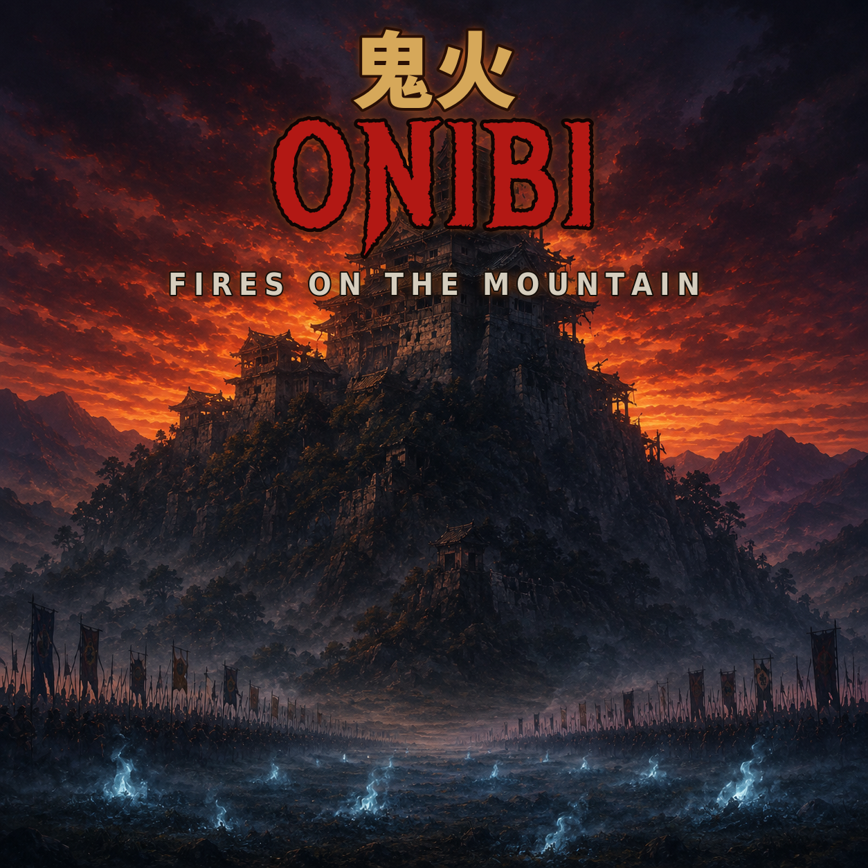 Onibi — Fires on the Mountain album cover