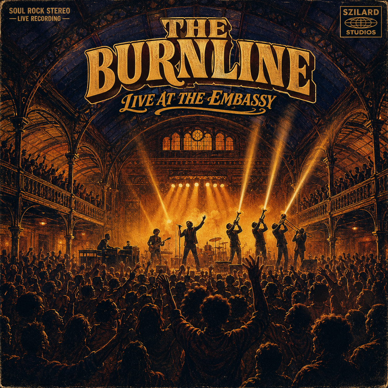 The Burnline — Carry the Fire (Live at The Embassy) album cover